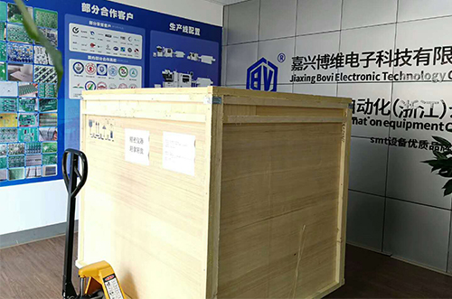 安徽客戶SMT設(shè)備專車送貨，貨到上門安裝調(diào)試